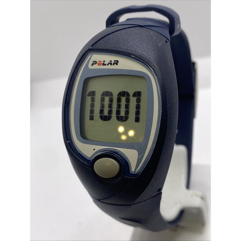 Womens Polar Heatrate Multifunction Watch Works New Battery